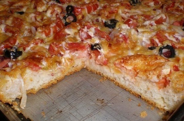 Есть пицца тонкая, а есть пицца вкусная! Данный рецепт пиццы особенно понравится любителям домашней ...