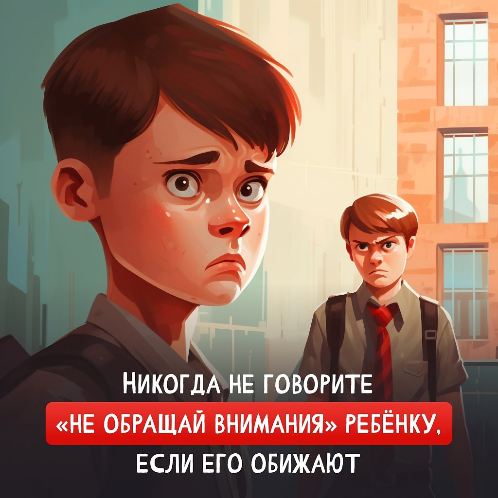 Никогда не говорите «не обращай внимания» ребенку, если его обижают ...