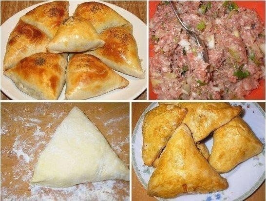 Cамса — те же печеные пирожки, но с неповторимым восточным вкусом и ароматом. .ИнгредиентыМука 4 ...