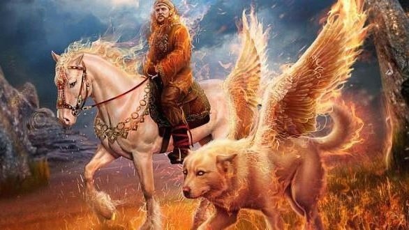 Семаргл (или Симаргл) — Огнебог. Считается, что это Бог огня и Луны, огненных жертвоприношений, дома ...