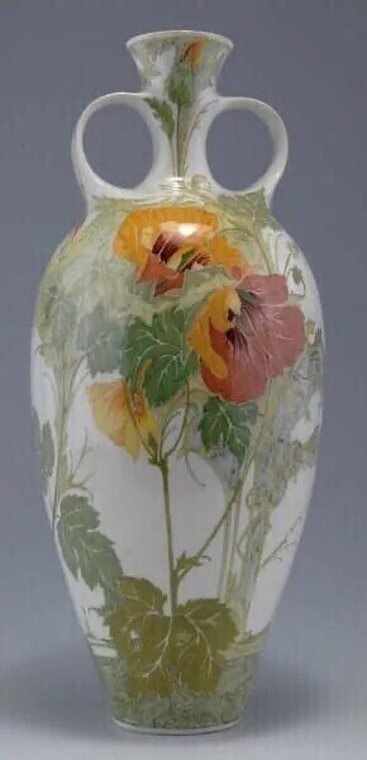 Тонкий фарфор ( Eggshell ) голландской марки Розенбург, в Гааге, Голландия, с 1890 по 1914гг. Ручная ... - 3