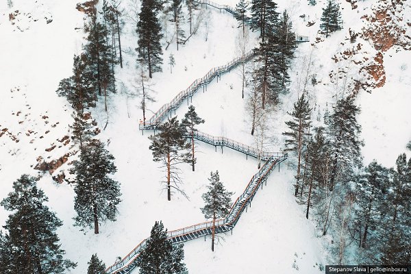 Самая длинная лестница в России.На окраине Красноярска находится самая длинная лестница в России. ... - 8
