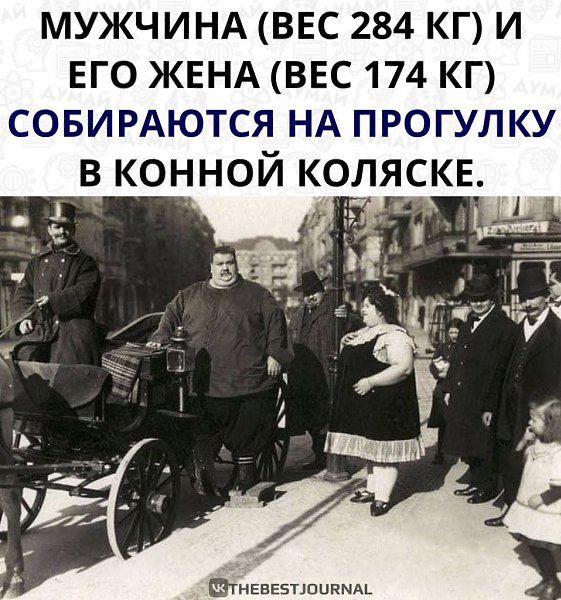 Надеюсь, лошадке хватит её лошадиных сил, а коляске - запаса прочности... Германия, 1912 г.