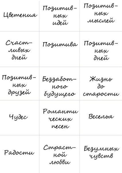 135 пожеланий, которые можно прикрепить к печенькам. - 3