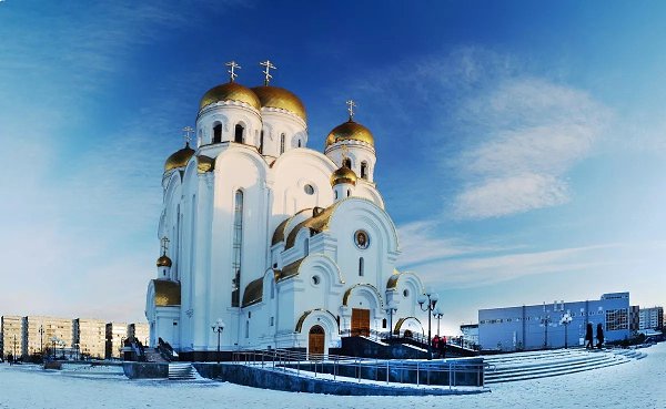 Красноярский край Красноярск Церковь Рождества Христова Фотография