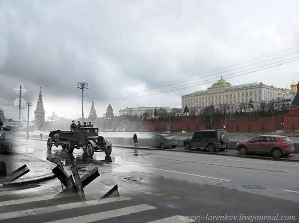 :) Бывший морской летчик, а ныне фотограф Сергей Ларенков создает потрясающие коллажи, совмещая ... - 7