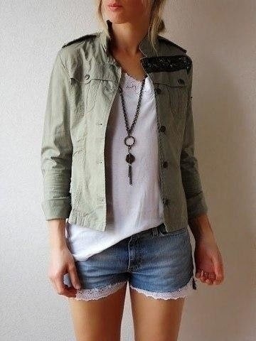 Шорты из старых джинсов. Идеи для переделки - 9