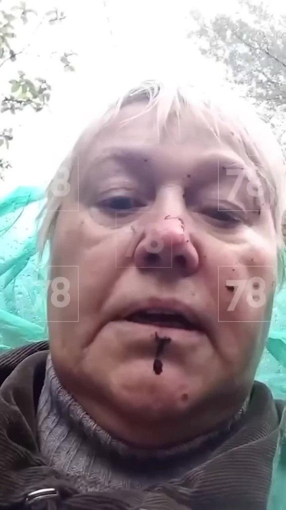 В Петербурге 70-летнюю Галину Анатольевну избили за то, что она пыталась помочь бездомному котёнку ...