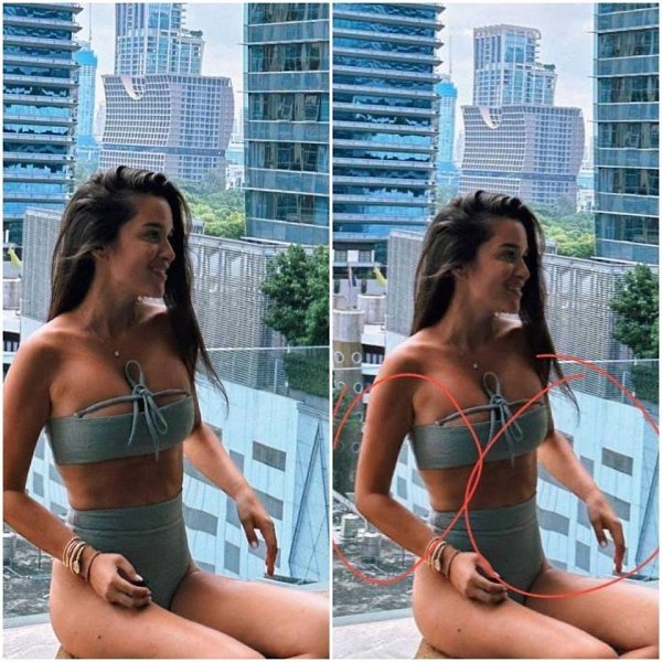 Бородина все никак не научиться пользоваться фотошопом и всегда попадает в такие пикантные истории.А ...