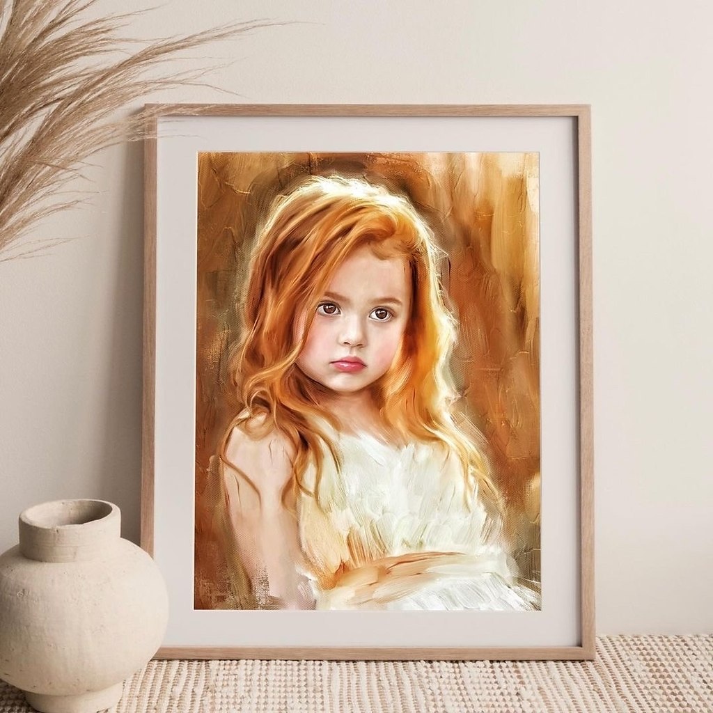 Портрет любимого ребёнка — это больше, чем просто изображение. Это улыбка, которая не исчезнет. ... - 2