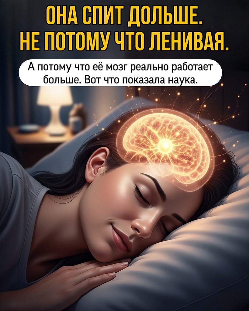 Почему женщинам нужно больше времени на сон