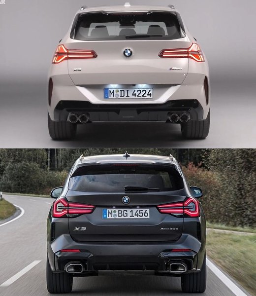  #BMW #3 #G45 vs #X3 #G01 #LCI - 8