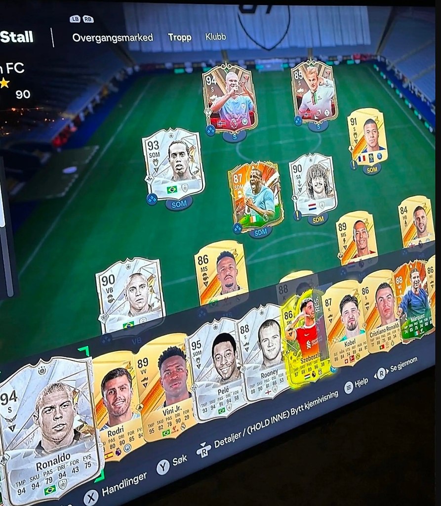 Холанд показал свою команду в Ultimate team. Она настолько мощная, что  фанаты усомнились в честности Эрлинга и EA | Eurofootball | Чемпионат мира  по футболу 2014 | Фотострана | Пост №2648879368