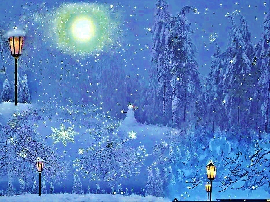 Сегодня вечер тих и ясен, И так по-зимнему прекрасен...) | "БУМАЖНЫЙ ...