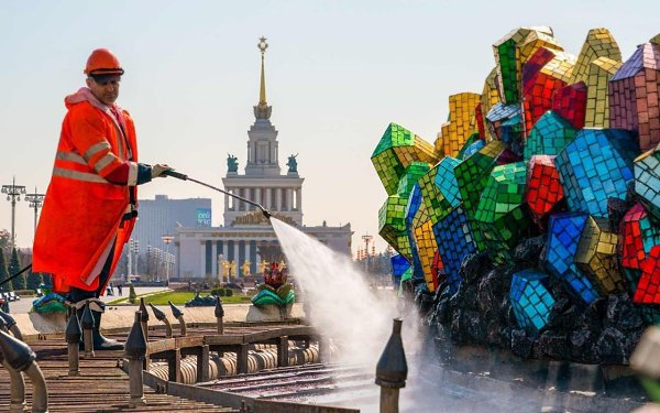 От подписчика: Москва готова к майским праздникам! Апрельская погода не стала помехой — город ... - 4