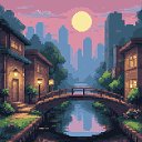 Evening City   My Art (Art for art)