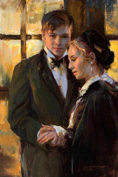 Очаровательные женские образы и пейзажи на полотнах Daniel F. Gerhartz - 8