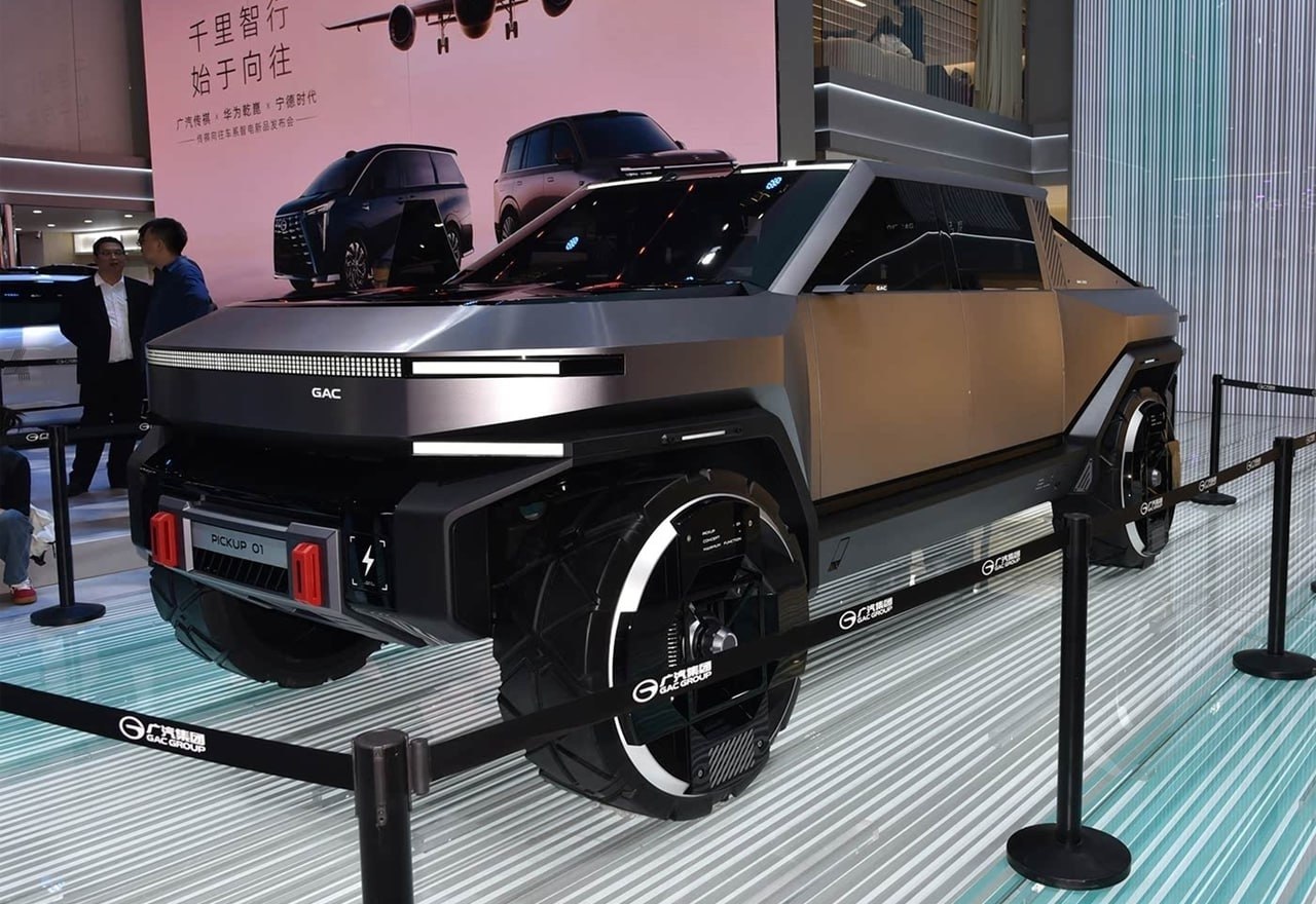 ��������� ����� Cybertruck. GAC Group �������� �������� ������ ������ �������������� ������ Pickup ...
