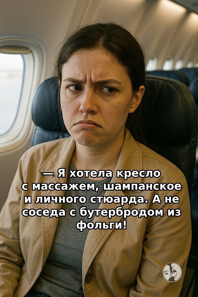 Чем ты опять недовольна? Я везу тебя на отдых! Прямо в небе разыгралась драма из разряда «отпуск ...