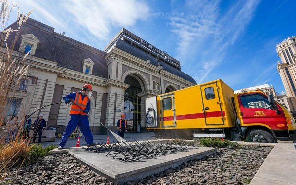 От подписчика: Москва готова к майским праздникам! Апрельская погода не стала помехой — город ...