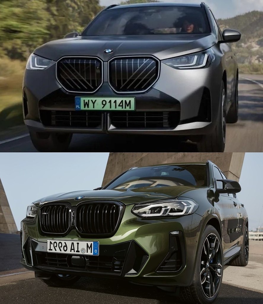  #BMW #3 #G45 vs #X3 #G01 #LCI - 3