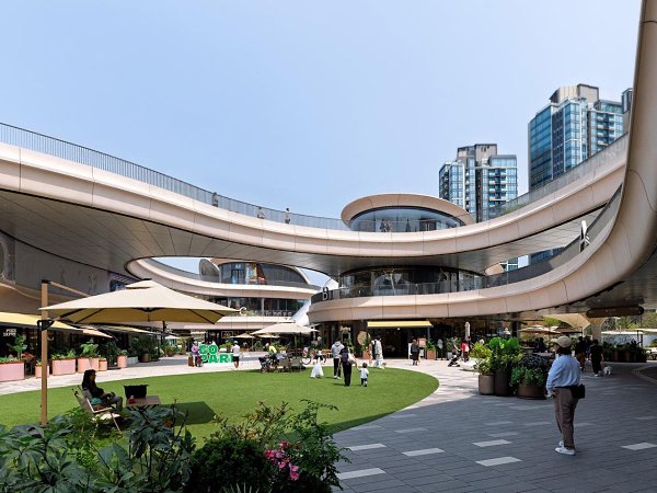 Go Park Sai: футуристичный спорткомплекс от Zaha Hadid Architects в Гонконге.Между бухтой и холмами ... - 7