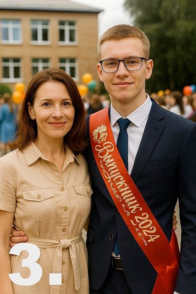 История моей жизни в трёх фото... На первом фото — мне семь. Я держу маму за руку, иду в первый ... - 3