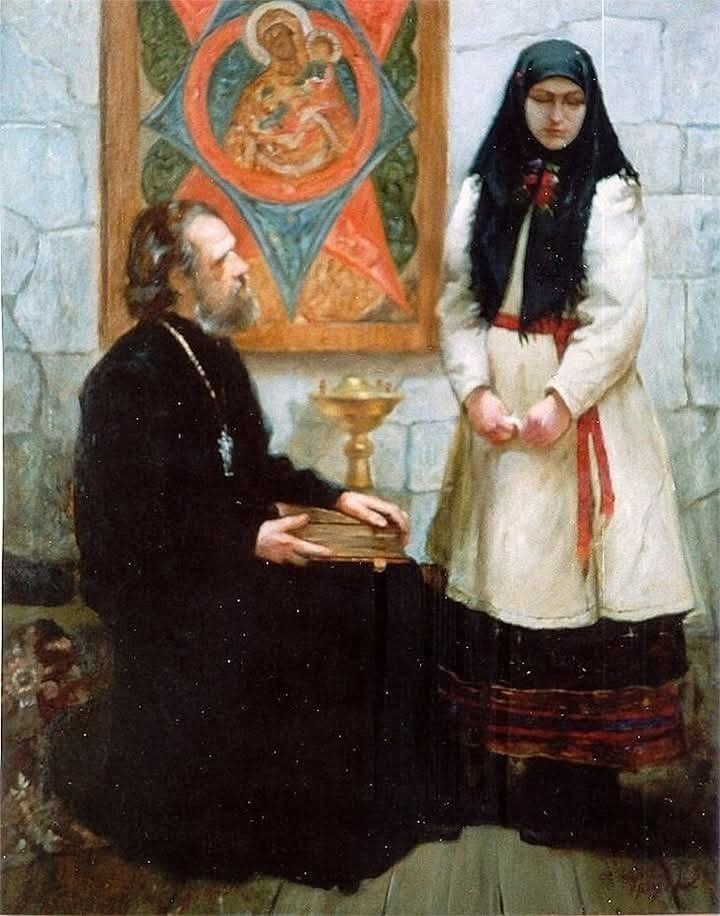 .....Однажды к священнику пришла женщина с жалобой на мужа:..... — У нас большая семья, а муж каждый ...