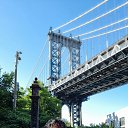 Brooklyn Bridge in New York city, 06.24    