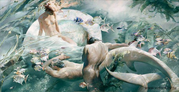 Рождение Афродиты, 2003. Афродита – древнегреческая богиня любви и красоты.О рождении прекрасной ...