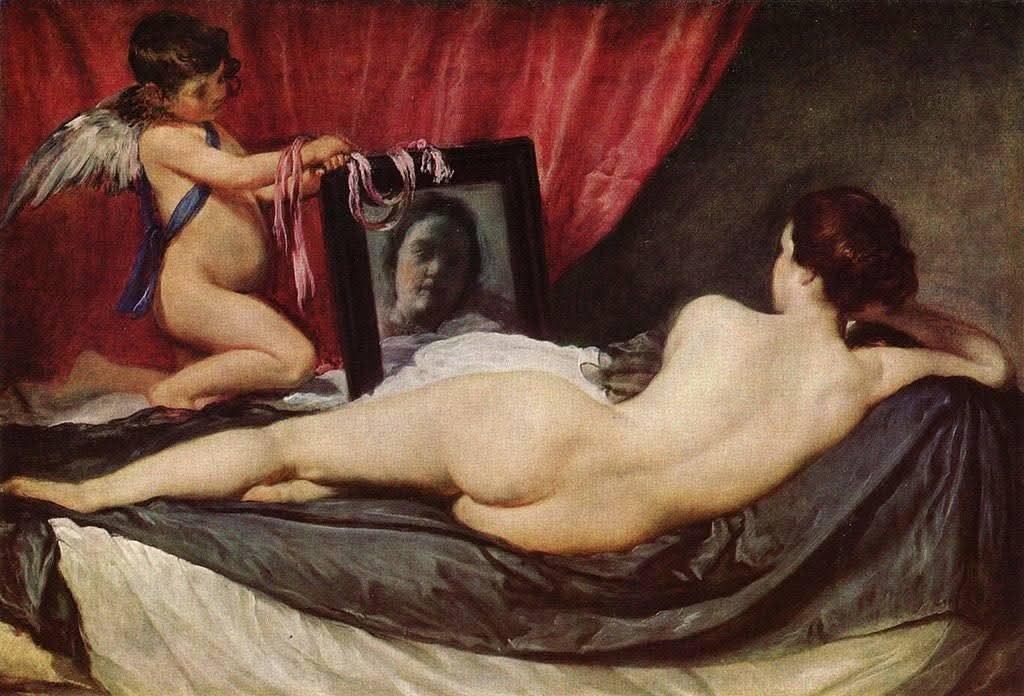 Венера, несущая опасности и загадки.В картине Диего Веласкеса «Венера с зеркалом» действительно ...