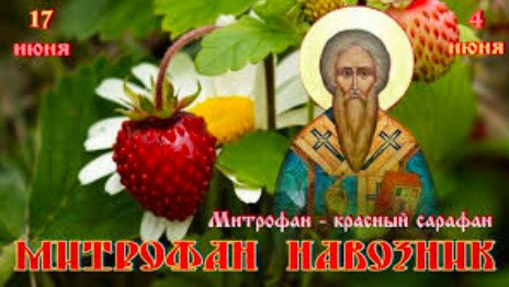 МИТРОФАН НАВОЗНИК.Православная церковь чествует в этот день память святителя Митрофана, патриарха ...